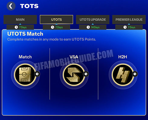 UTOTS 26 Matches