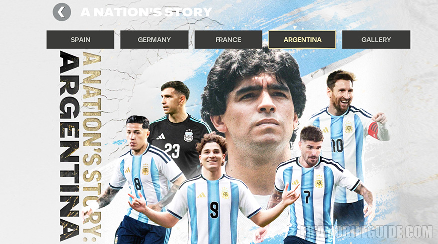FC Mobile 26 A Nation's Story Argentina Event
