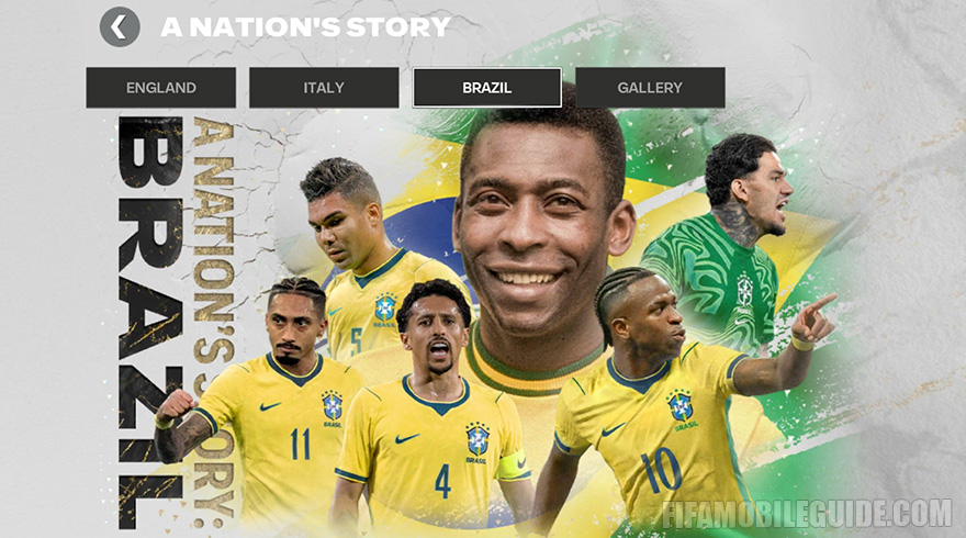 A Nation's Story: Brazil Event Banner