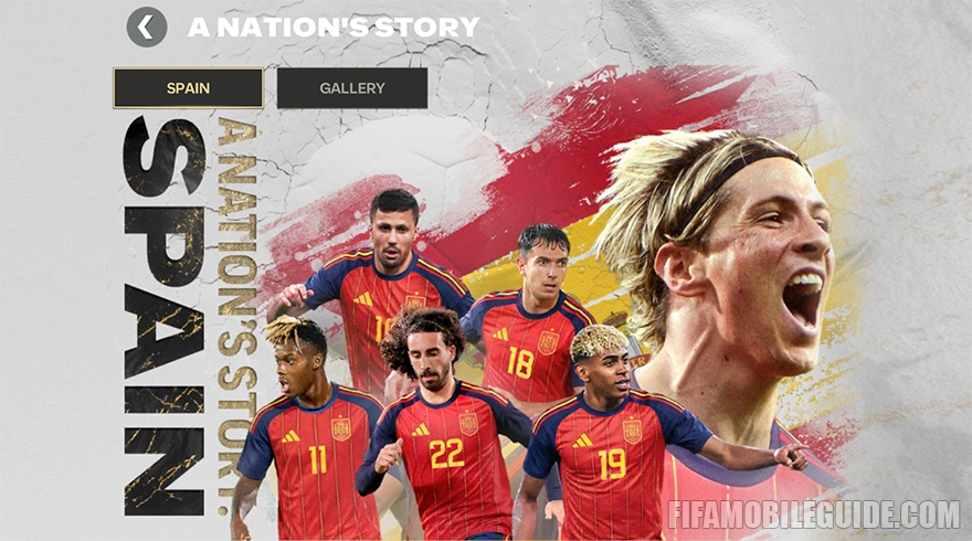 FC Mobile 26 A Nation's Story Spain Event