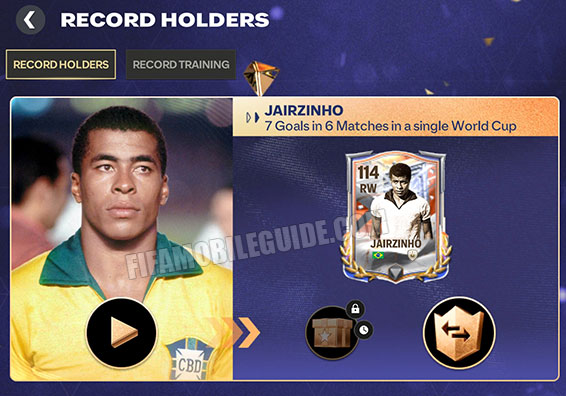 Record Holders Jairzinho