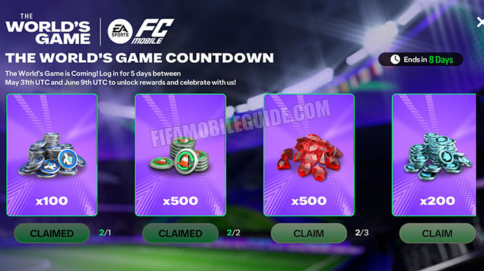 The World's Game Countdown