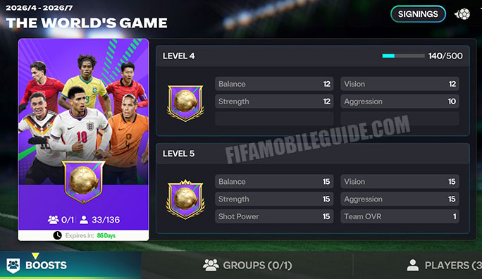 The World's Game Badge