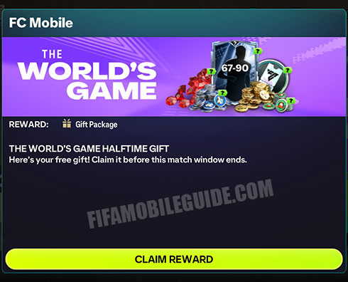 The World's Game Halftime Gift