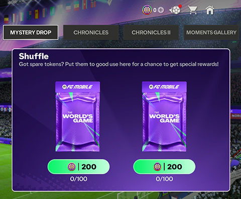The World's Game Mystery Drop Shuffle