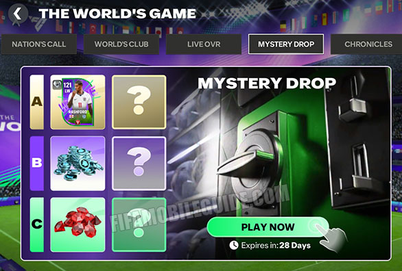 The World's Game Mystery Drop Chapter