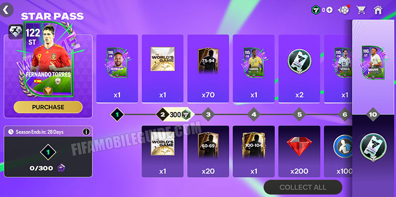 The World's Game Star Pass Phase II