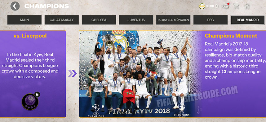 Champions Real Madrid Chapter