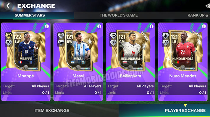 Summer Stars Exchange