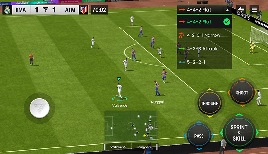 FC Mobile 27 Beta Changing Game Plan Formations