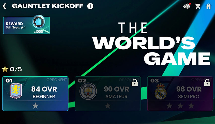 FC Mobile 27 Beta Gauntlet Mode