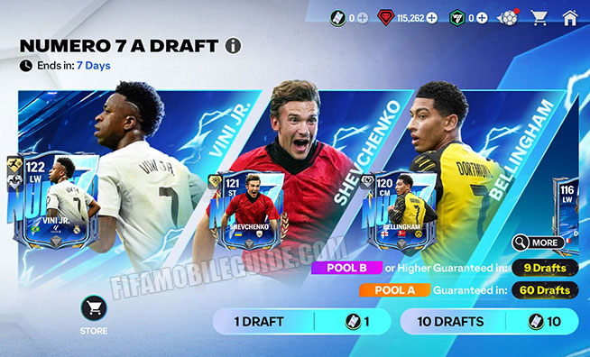 Numero Draft