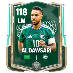 118 OVR LM Al Dawsari