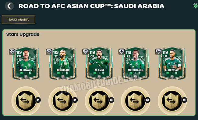Road to Asian Cup Saudi Arabia Exchanges