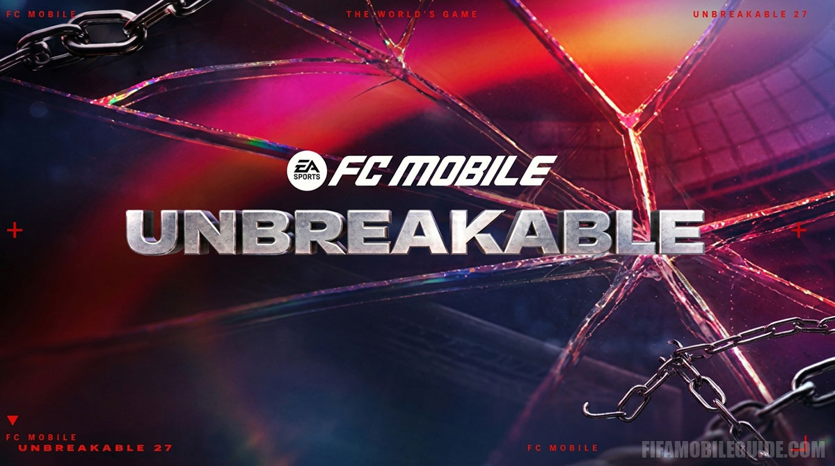 FC Mobile 27 Unbreakable Event Banner