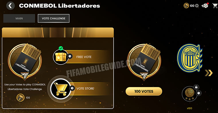 Conmebol Libertadores 27 Vote Challenge chapter