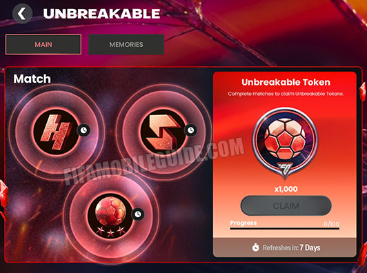 Unbreakable Match